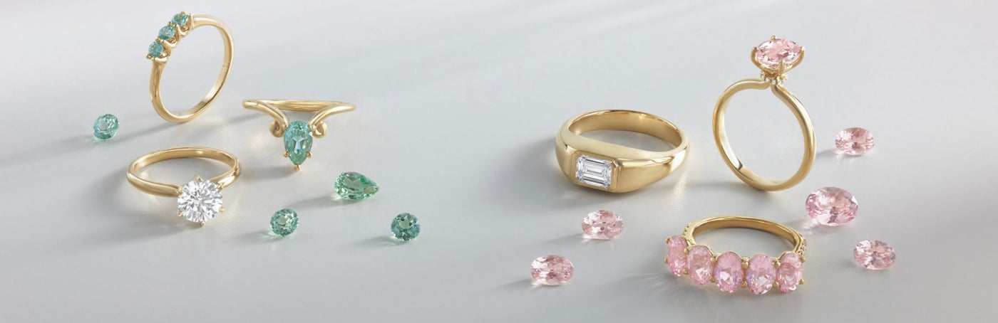 Discover the Beauty of Colored Gem and Unique Stone Engagement Rings at Martin Busch Jewelers