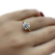 1.57ct Solitaire Laboratory-Grown Diamond Engagement Ring