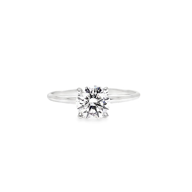 1.00ct Round Solitaire Laboratory Grown Diamond Engagement Ring