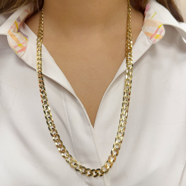 14K Yellow Gold Figaro Chain