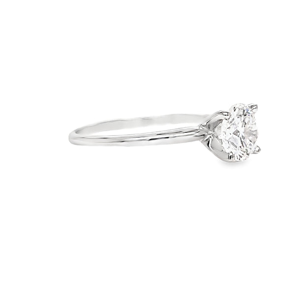 1.00ct Round Solitaire Laboratory Grown Diamond Engagement Ring