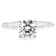 1.00ct Round Solitaire Laboratory Grown Diamond Engagement Ring